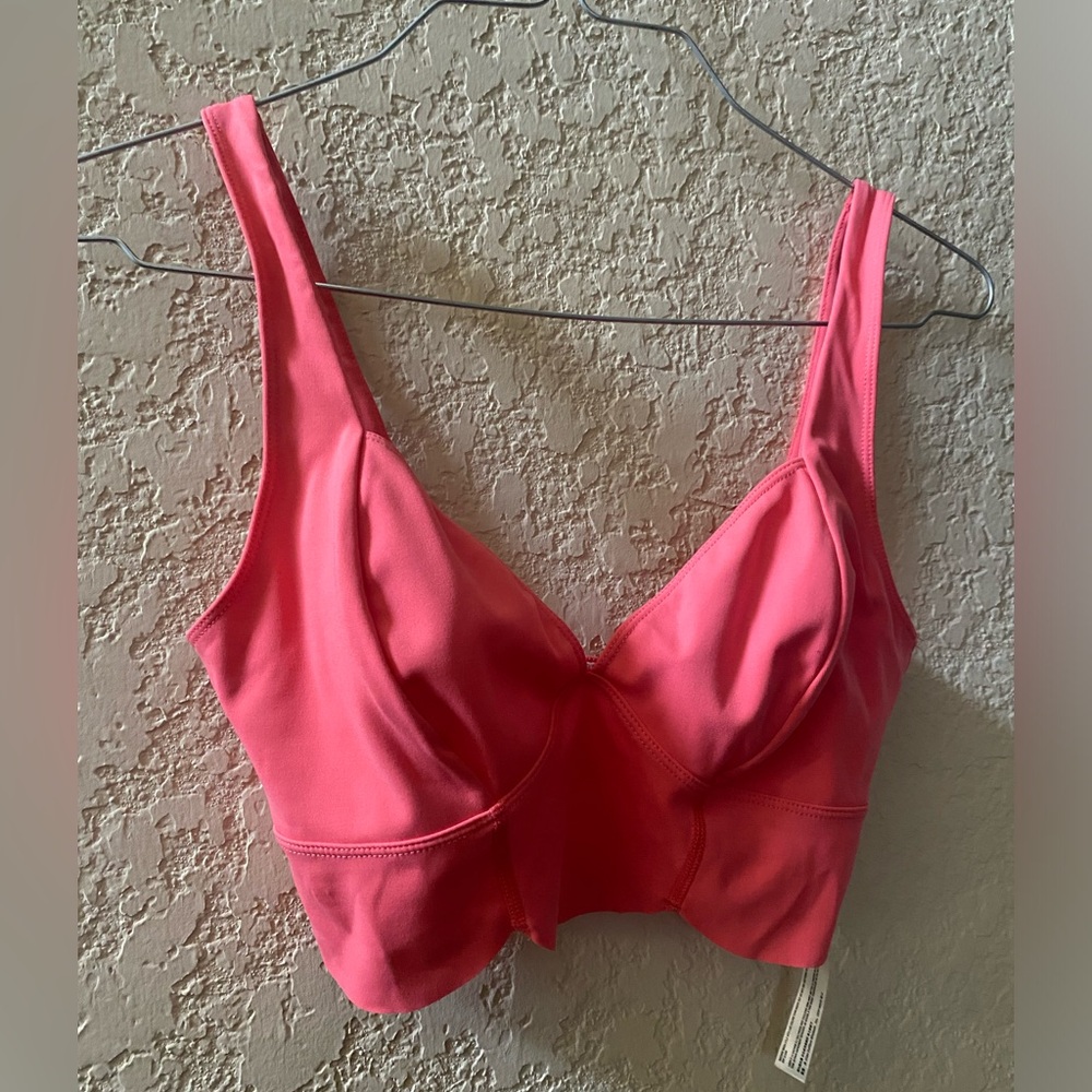 Free People Movement Petal Pusher Bra Bralette in Coral Pink ~ Size XS - Picture 6 of 10